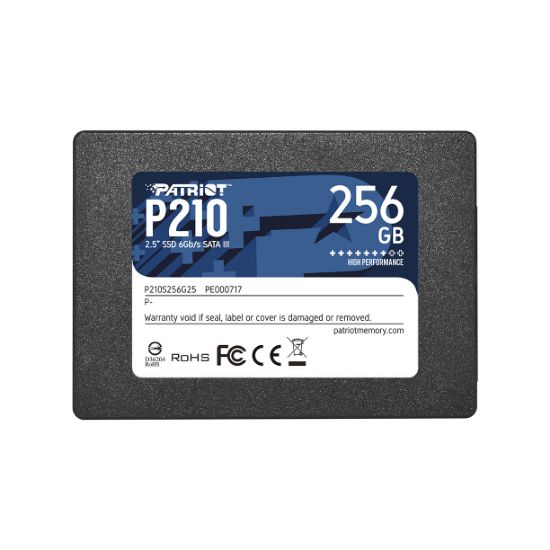 სურათი SSD მეხსიერება Patriot P210 256GB SATA3 2.5 P210S256G25