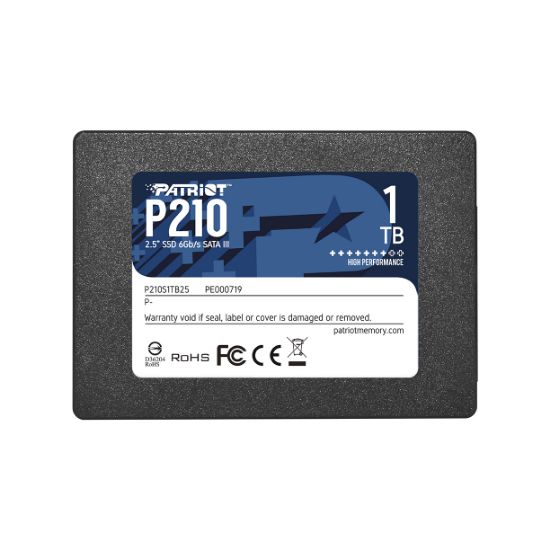 სურათი SSD მეხსიერება Patriot P210S1TB25 P210 1TB SATA3 2,5" 