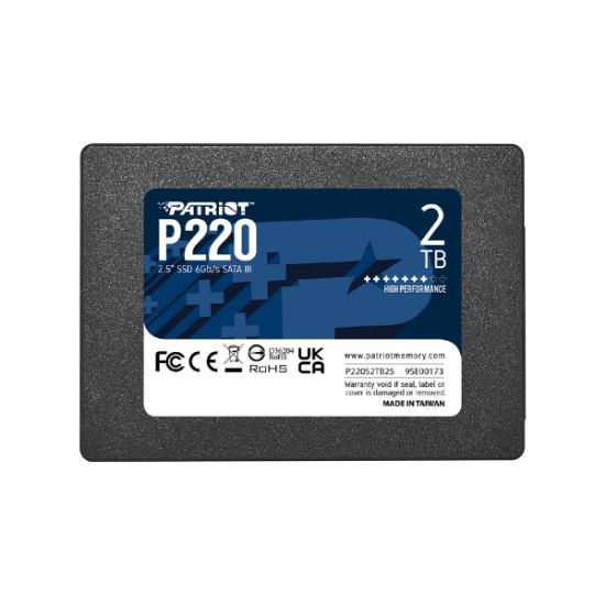 სურათი SSD მეხსიერება Patriot P220S2TB25 P220 2TB 2.5 SATA3 