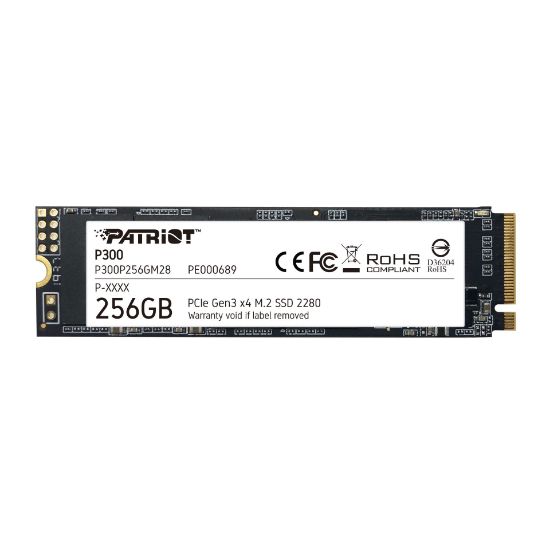 სურათი SSD მეხსიერება Patriot P300 256GB M.2 2280 SSD P300P256GM28