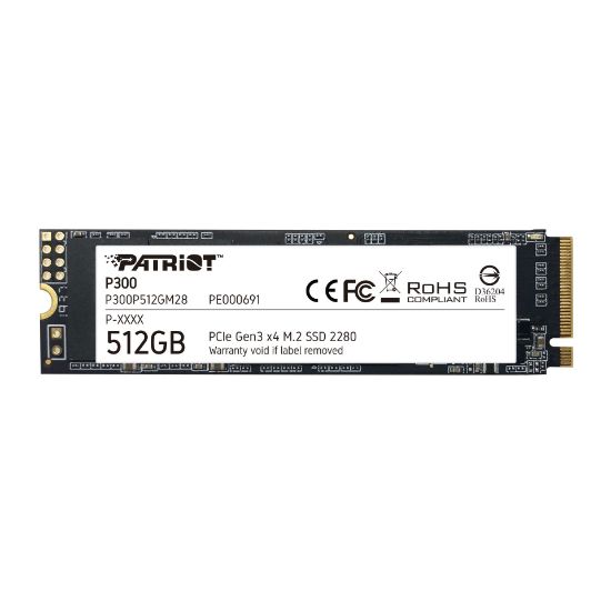 სურათი SSD მეხსიერება Patriot P300P512GM28 P300 512GB M.2 