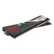 სურათი მეხსიერება Patriot PVVR564G560C40K EP Viper Venom RGB DDR5 64GB 5600MT/s CL40 1.35V(2x32GB) UDIMM BLK/SIR H/S KIT