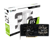 სურათი ვიდეო ბარათი Palit RTX3060 DUAL 12G GDDR6 192bit 3-DP HDMI NE63060019K9-190AD
