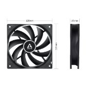 სურათი ქეისის ქულერი Arctic F12 PWM PST CO - Case Fans ACFAN00210A