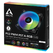 სურათი ქეისის ქულერი ACFAN00231A Arctic P12 PWM PST A-RGB (Black)