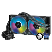 სურათი პროცესორის გაგრილება  ACFRE00106A Arctic Liquid Freezer II - 280 A-RGB Black