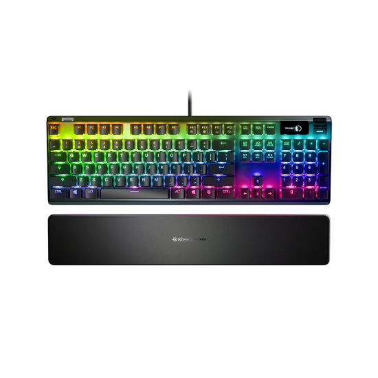 სურათი მექანიკური კლავიატურა SteelSeries Apex 7 TKL QX2 Blue