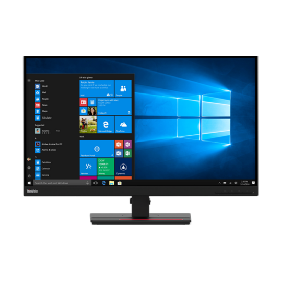 სურათი მონიტორი Lenovo ThinkVision T27h-2L 27"IPS 2560x1440 4 ms