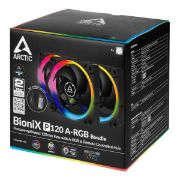 სურათი ქეისის ქულერი Arctic BioniX P120 A-RGB Bundle 