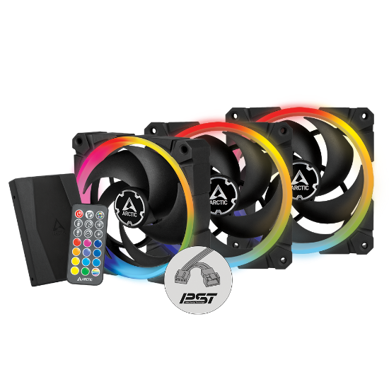 სურათი ქეისის ქულერი Arctic BioniX P120 A-RGB Bundle 