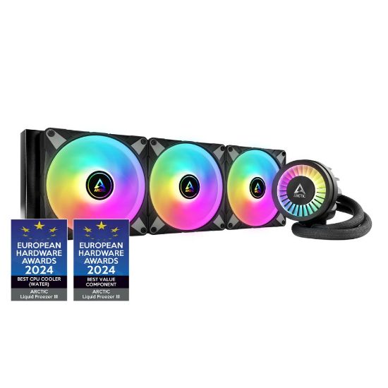 სურათი წყლის გაგრილება ACFRE00145A Arctic Liquid Freezer III - 420 A-RGB (Black)