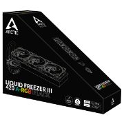 სურათი წყლის გაგრილება ACFRE00145A Arctic Liquid Freezer III - 420 A-RGB (Black)