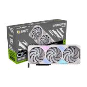 სურათი ვიდეო ბარათი NED47TST19T2-1043W Palit RTX4070Ti SUPER GAMINGPRO WHITE OC 16GB GDDR6X 256bit 3-DP