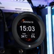 სურათი წყლის გაგრილება THERMALRIGHT Core Vision 360 Black Argb AIO CPU Cooler