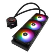 სურათი წყლის გაგრილება THERMALRIGHT Core Vision 360 Black Argb AIO CPU Cooler