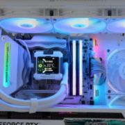 სურათი წყლის გაგრილება THERMALRIGHT Frozen Warframe Pro 360 White Argb AIO CPU Cooler