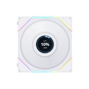 სურათი ქეისის ქულერი Lian Li  UNI FAN TL LCD 120mm-3 Reverse White Cooler G99.12RTLLCD3W.00