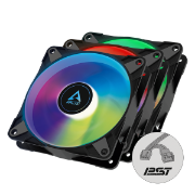 სურათი ქეისის ქულერი ACFAN00232A Arctic P12 PWM PST A-RGB 0dB (3 PCS Value Pack)