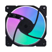 სურათი ქეისის ქულერი 1ST PLAYER F2 120mm ARGB Black Bulk
