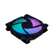 სურათი ქეისის ქულერი 1ST PLAYER F2 120mm ARGB Black Bulk